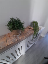 Load image into Gallery viewer, Rustic wooden tray shelf