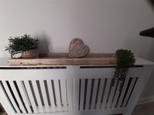 Load image into Gallery viewer, Rustic wooden tray shelf