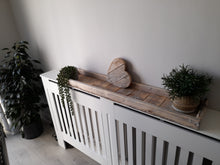 Load image into Gallery viewer, Rustic wooden tray shelf