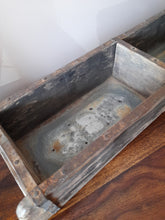 Load image into Gallery viewer, vintage double brick mould - tin lined bottom