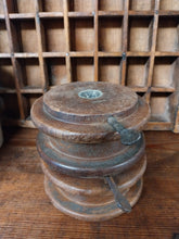 Load image into Gallery viewer, Indian wooden reels
