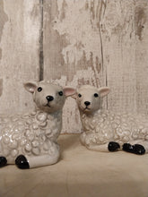 Load image into Gallery viewer, sheep ceramic salt and pepper set
