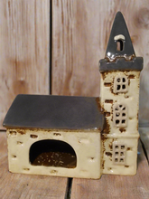 Load image into Gallery viewer, Village pottery rustic church
