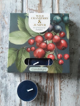 Load image into Gallery viewer, Wild Cranberry and Juniper Tealights
