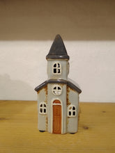 Load image into Gallery viewer, Village pottery small church
