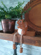 Load image into Gallery viewer, Squirrel shelf sitter
