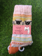 Load image into Gallery viewer, Alpaca blend sheep design socks
