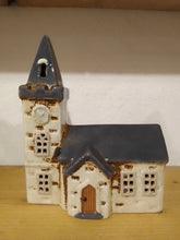 Load image into Gallery viewer, Village pottery rustic church
