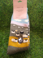 Load image into Gallery viewer, Merino wool blend boot socks
