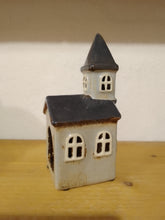 Load image into Gallery viewer, Village pottery small church
