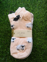 Load image into Gallery viewer, Bamboo sheep trainer socks x 3
