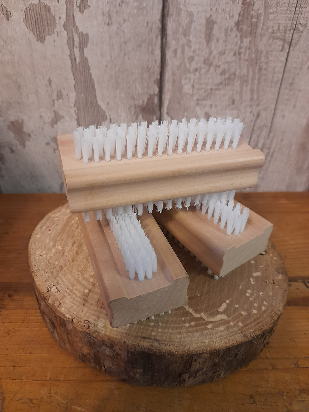 wooden nail brush