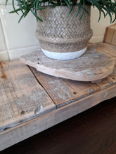 Load image into Gallery viewer, Rustic wooden tray shelf
