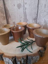 Load image into Gallery viewer, Victorian stoneware salve pots
