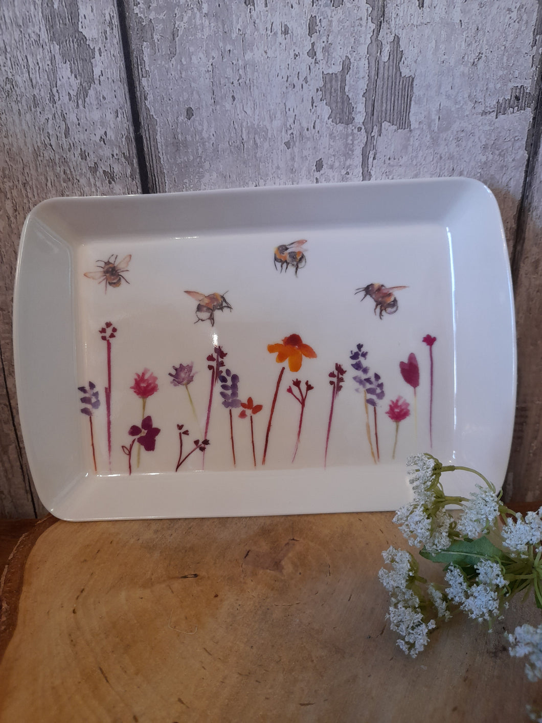 Busy bees small Tray