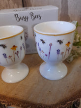 Load image into Gallery viewer, Busy bees egg cups x 2
