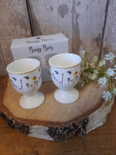 Load image into Gallery viewer, Busy bees egg cups x 2
