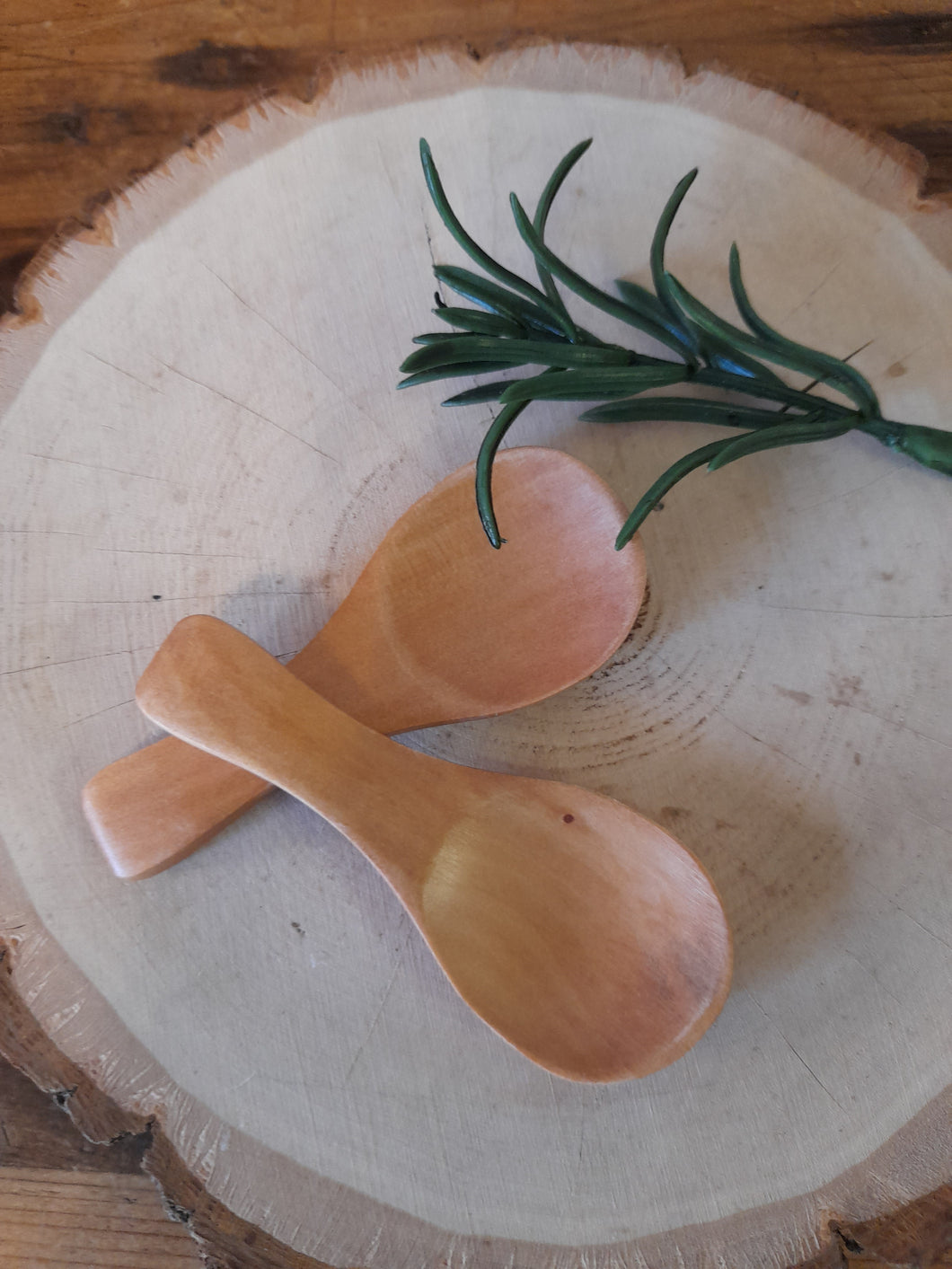 wooden  spice jar spoons