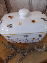 Load image into Gallery viewer, Busy bees butter dish
