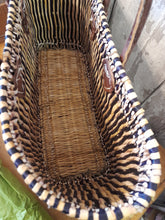 Load image into Gallery viewer, Moroccan Bulrush woven shopper long straps
