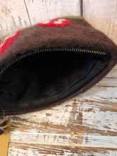 Load image into Gallery viewer, Toadstool Felt  zipper pouch
