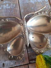 Load image into Gallery viewer, brass butterfly trinket dish
