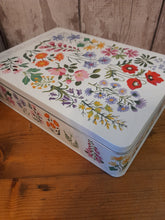 Load image into Gallery viewer, Wild Flowers - Biscuit tin
