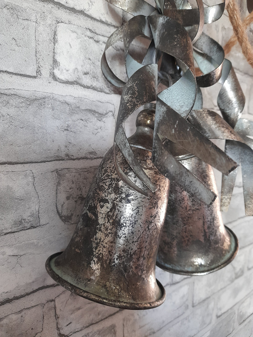 rustic metal bells