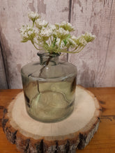 Load image into Gallery viewer, green glass bottle vase
