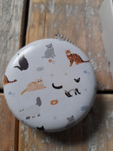 Load image into Gallery viewer, cat themed compact mirror
