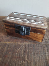 Load image into Gallery viewer, mini wooden keepsake box
