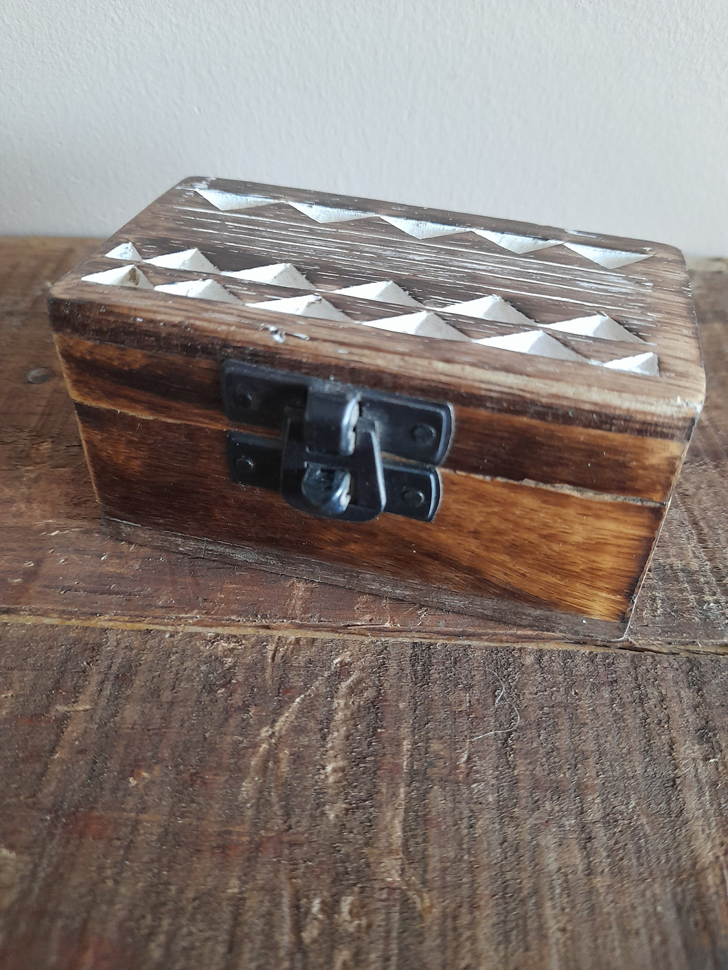 mini wooden keepsake box
