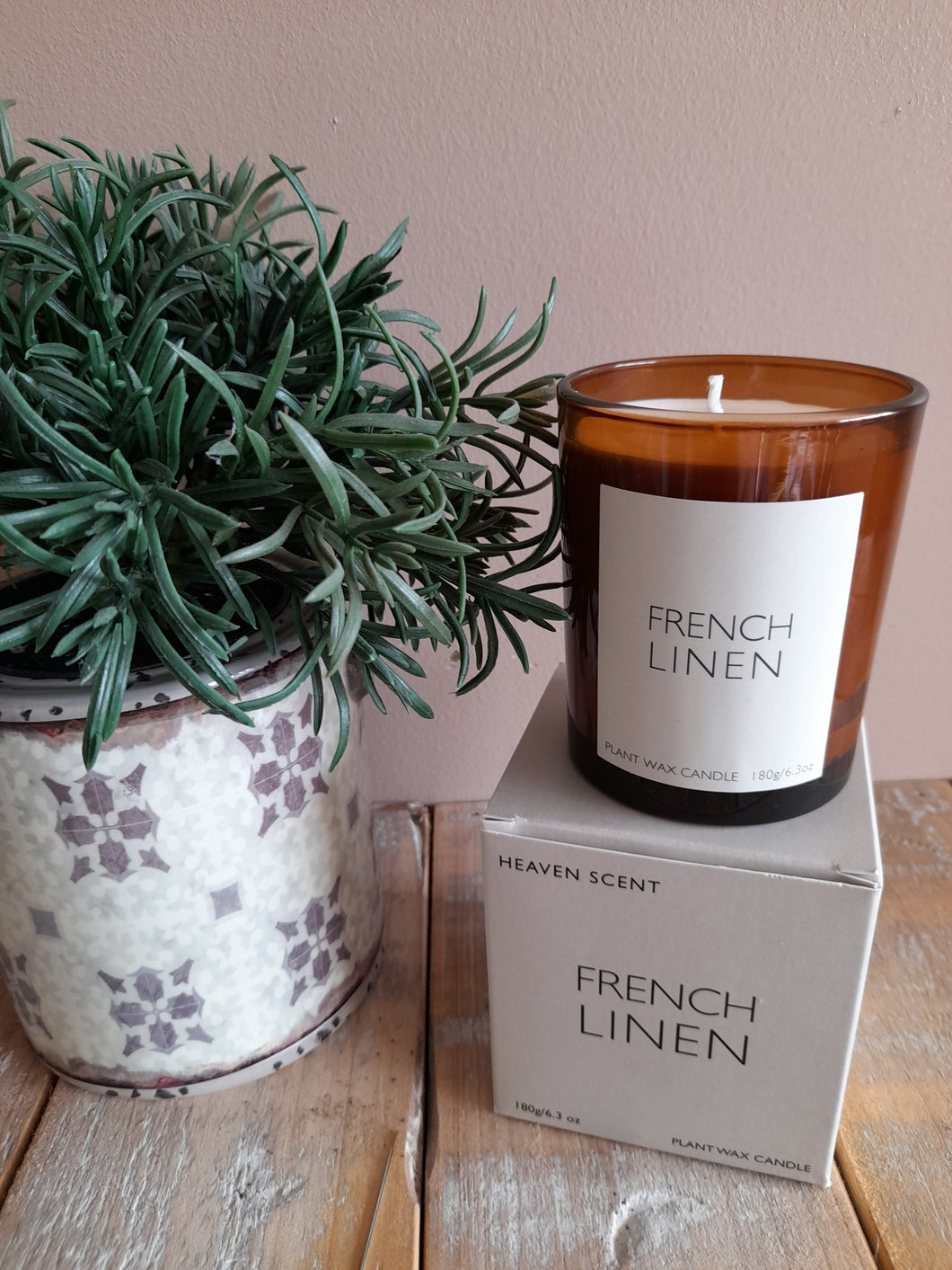 Heaven scent - French Linen candle