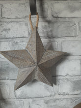 Load image into Gallery viewer, rustic wooden star
