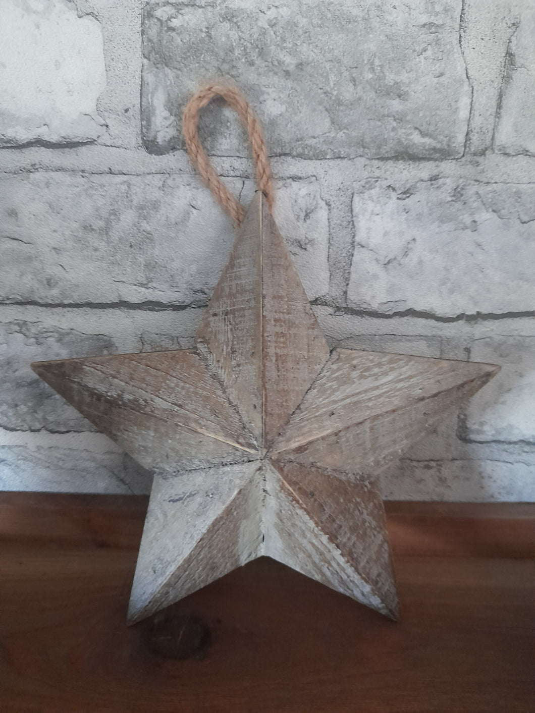 rustic wooden star
