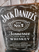 Load image into Gallery viewer, Jack Daniels vintage style metal sign
