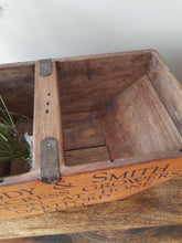 Load image into Gallery viewer, large wooden trug
