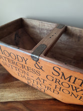 Load image into Gallery viewer, large wooden trug

