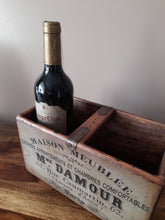 Load image into Gallery viewer, Wooden wine crate - grey
