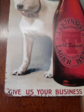 Load image into Gallery viewer, Tennents Lager vintage style metal sign

