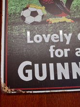 Load image into Gallery viewer, Lovely day for a Guinness vintage style metal sign
