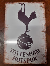 Load image into Gallery viewer, Football clubs vintage style metal signs 30cm x 20cm
