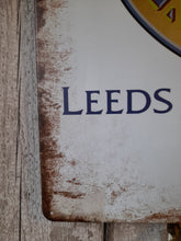 Load image into Gallery viewer, Leeds Utd Vintage style metal sign
